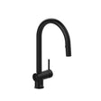 Azure™ Pull-Down Touchless Kitchen Faucet With C-Spout Black