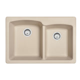 Franke USA EOCH33229-1 Sink, Double Bowl, Champagne