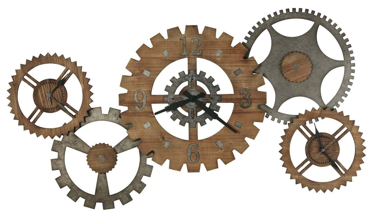 Howard Miller Cogwheel III Gallery Wall Clock 625727, HOWARD MILLER,  - POSHHAUS