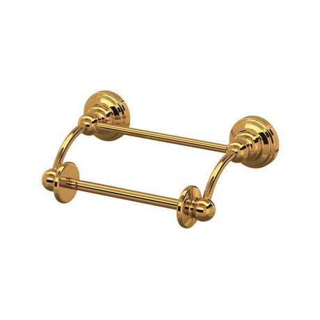 Edwardian™ Toilet Paper Holder With Lift Arm English Gold