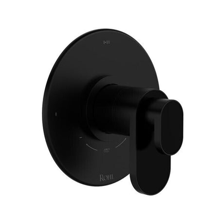 Miscelo™ 1/2" Therm & Pressure Balance Trim with 3 Functions (Shared) Matte Black