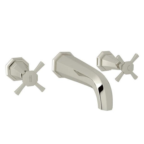 Deco™ Wall Mount Lavatory Faucet Polished Nickel