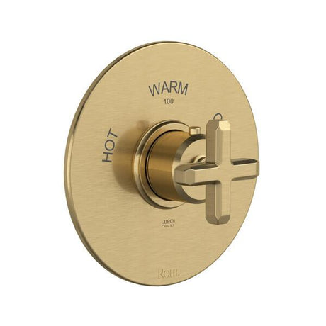 Apothecary™ 3/4" Thermostatic Trim Without Volume Control Antique Gold