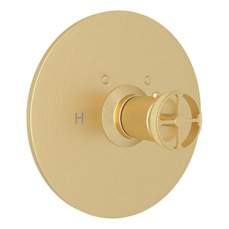 Campo™ 3/4" Thermostatic Trim Without Volume Control Satin Unlacquered Brass
