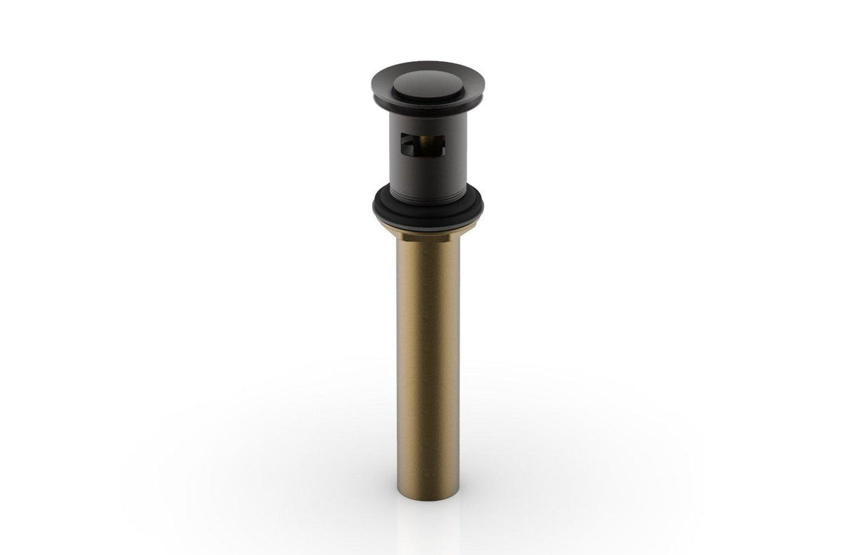 Phylrich Push To Close Drain With Overflow 3-545 - Oil Rubbed Bronze