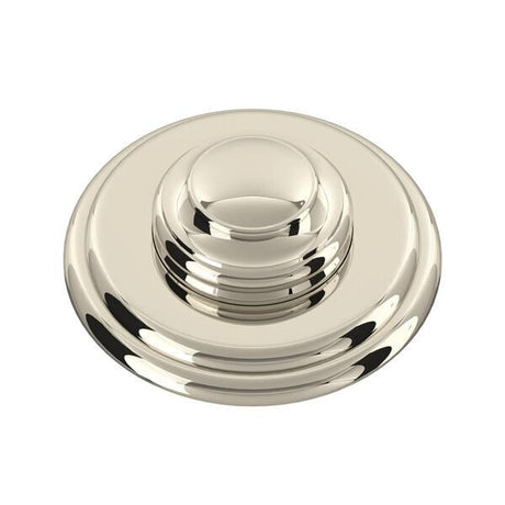 Waste Disposal Air Switch Button Polished Nickel