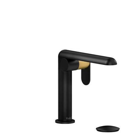 Ciclo™ Single Handle Lavatory Faucet Black/Brushed Gold
