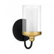 Quoizel Rowland Wall Sconce In Matte Black