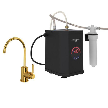 Lux™ Hot Water Dispenser, Tank And Filter Kit Unlacquered Brass
