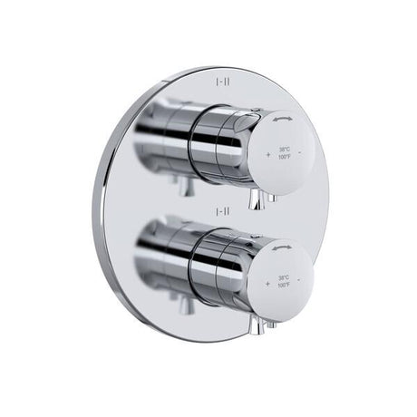 Edge 3/4" Therm & Pressure Balance Trim with 6 Functions (Shared) Chrome