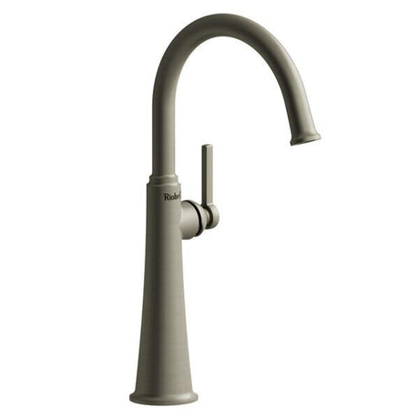 Momenti™ Single Handle Tall Lavatory Faucet With C-Spout Brushed Nickel