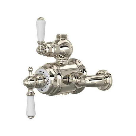 Edwardian™ 3/4" Exposed Therm Valve With Volume And Temperature Control Polished Nickel