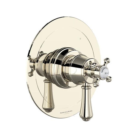 Georgian Era™ 1/2" Therm & Pressure Balance Trim with 5 Functions (Shared) Polished Nickel