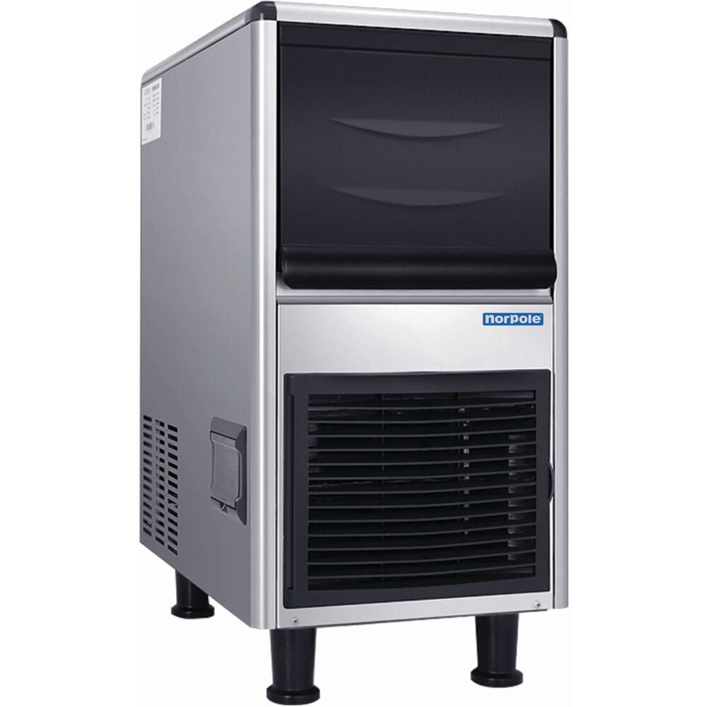 Norpole NPCIM90B Commercial Ice Maker, 90 lbs of Ice Per Day, Auto Shut-Off