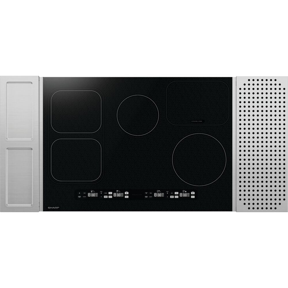 Sharp SCH3043GB 30" Induction Cooktop, 4 Heating Zones