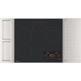 Sharp SCR2442FB 24" Electric Cooktop, 4 Heating Zones