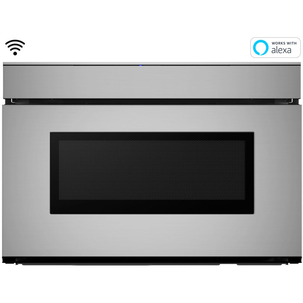 Sharp Insight SMD2479JS 24" / 1.2 CF Microwave Drawer, Easy Wave Open, Wi-Fi